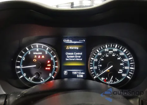 2018 Infiniti Q50 2.0T Luxe from USA, damaged, VIN JN1CV7AP4JM240068